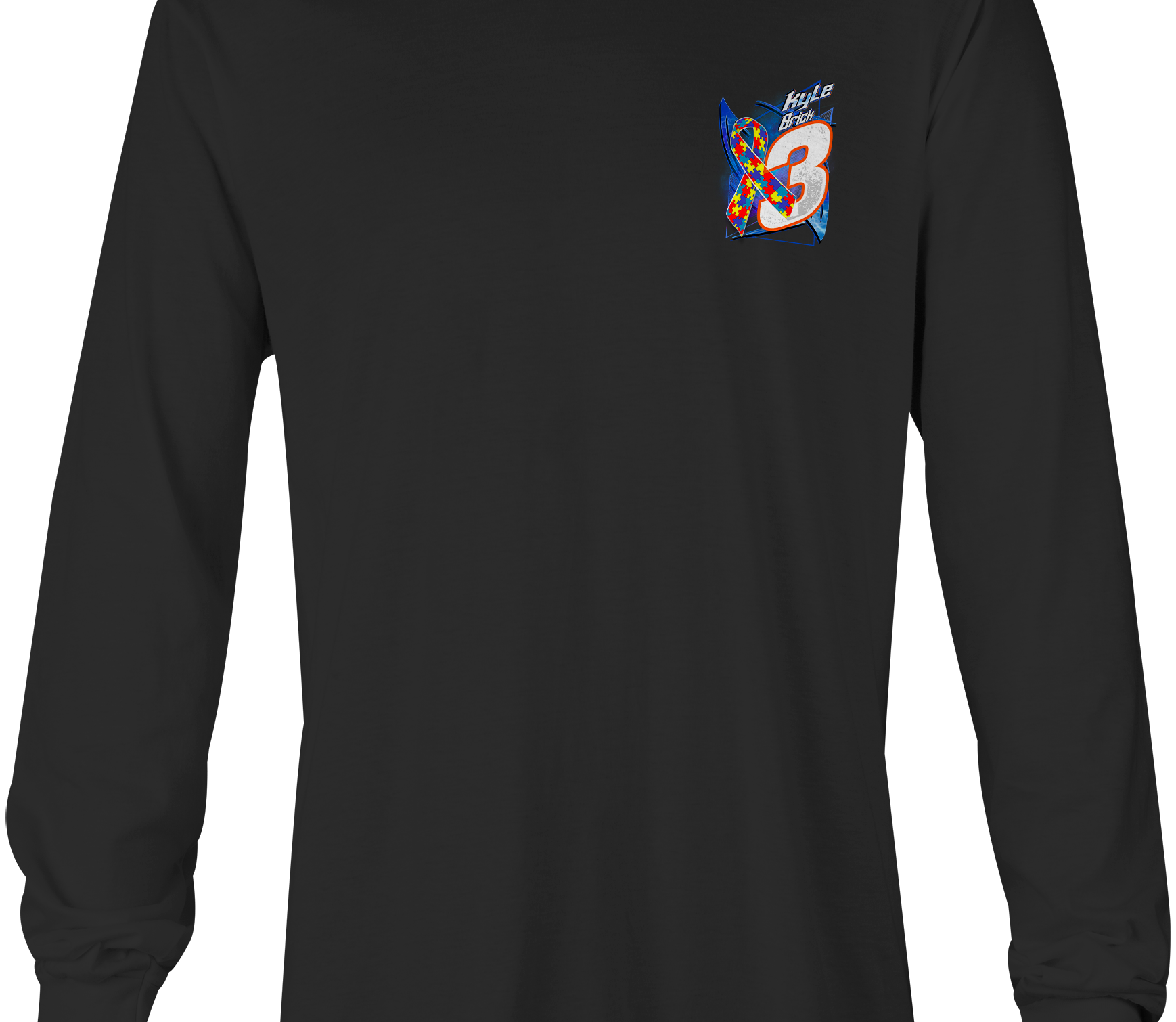 Kyle Brick Long Sleeves Black Acid Apparel