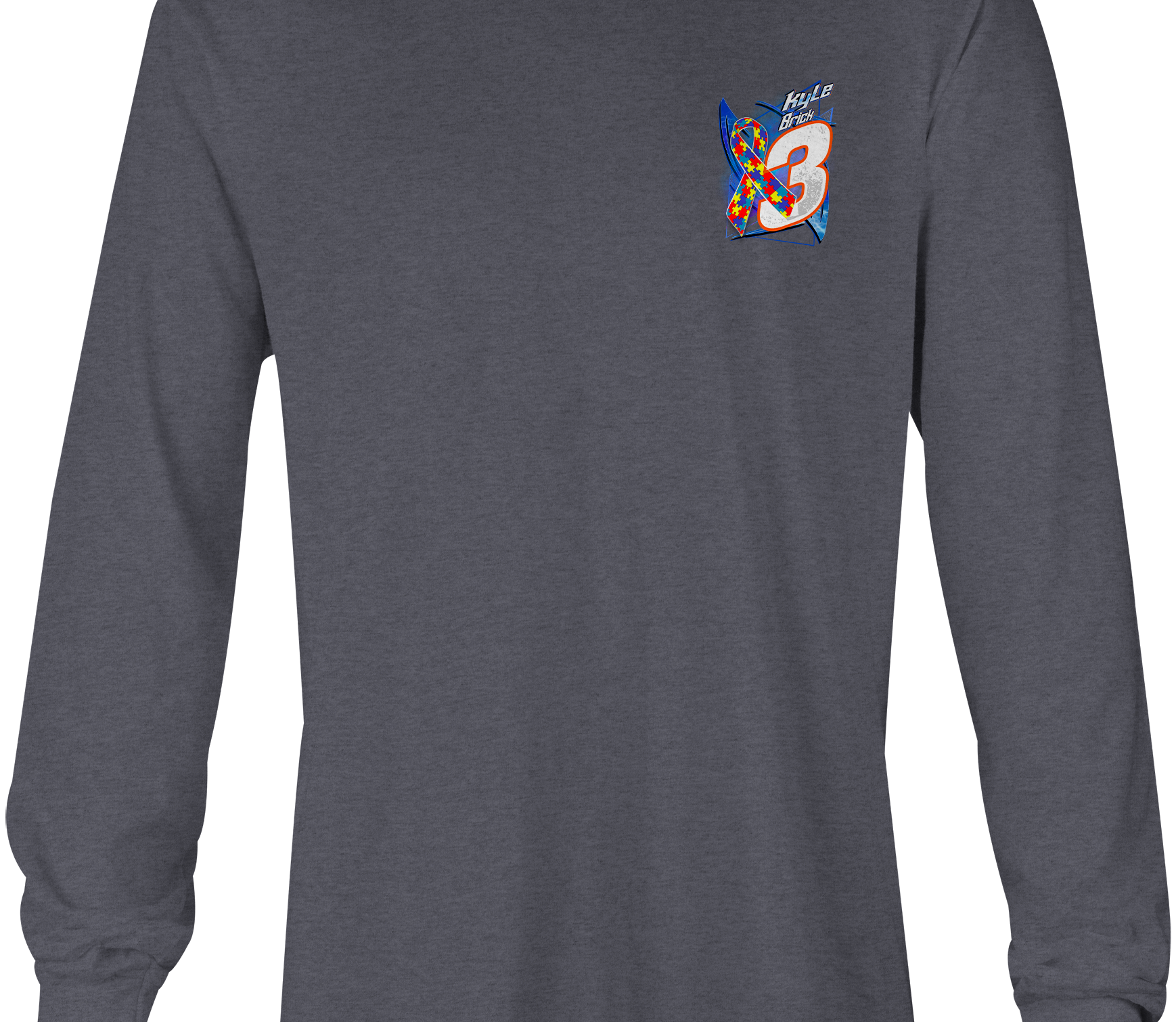 Kyle Brick Long Sleeves Black Acid Apparel