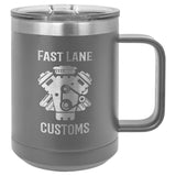 Polar Camel Mugs - L Series Black Acid Apparel