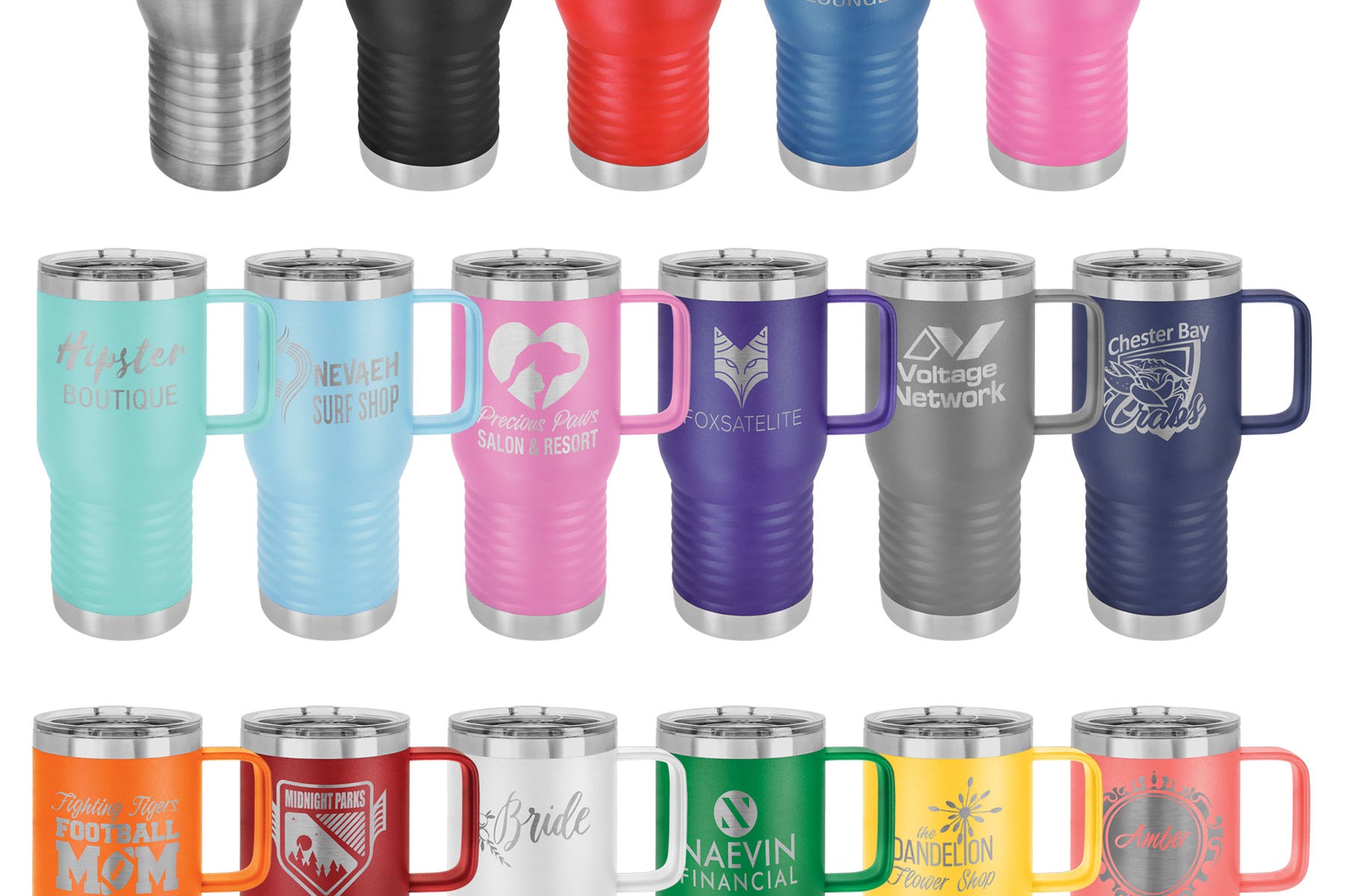 Polar Camel Mugs - L Series Black Acid Apparel