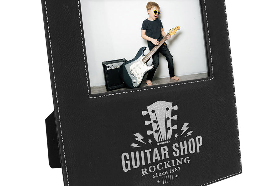 Leatherette Photo Frames - Dedication Series Black Acid Apparel