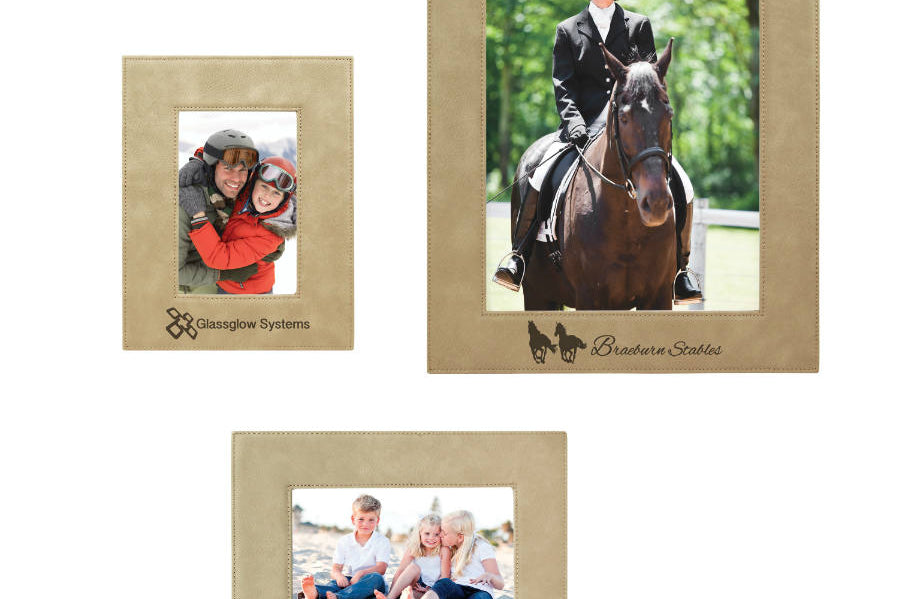 Leatherette Photo Frames - Standard Series Black Acid Apparel
