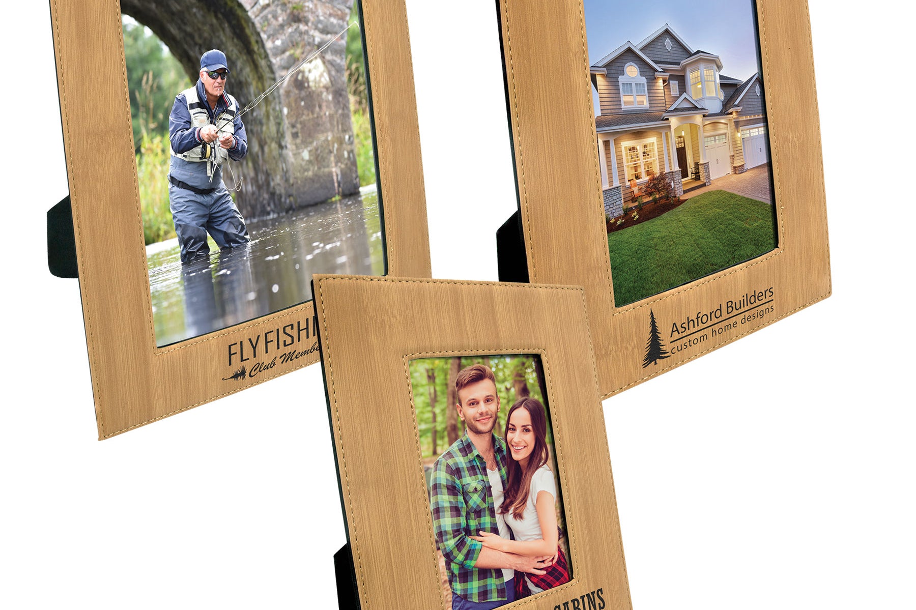 Leatherette Photo Frames - Standard Series Black Acid Apparel