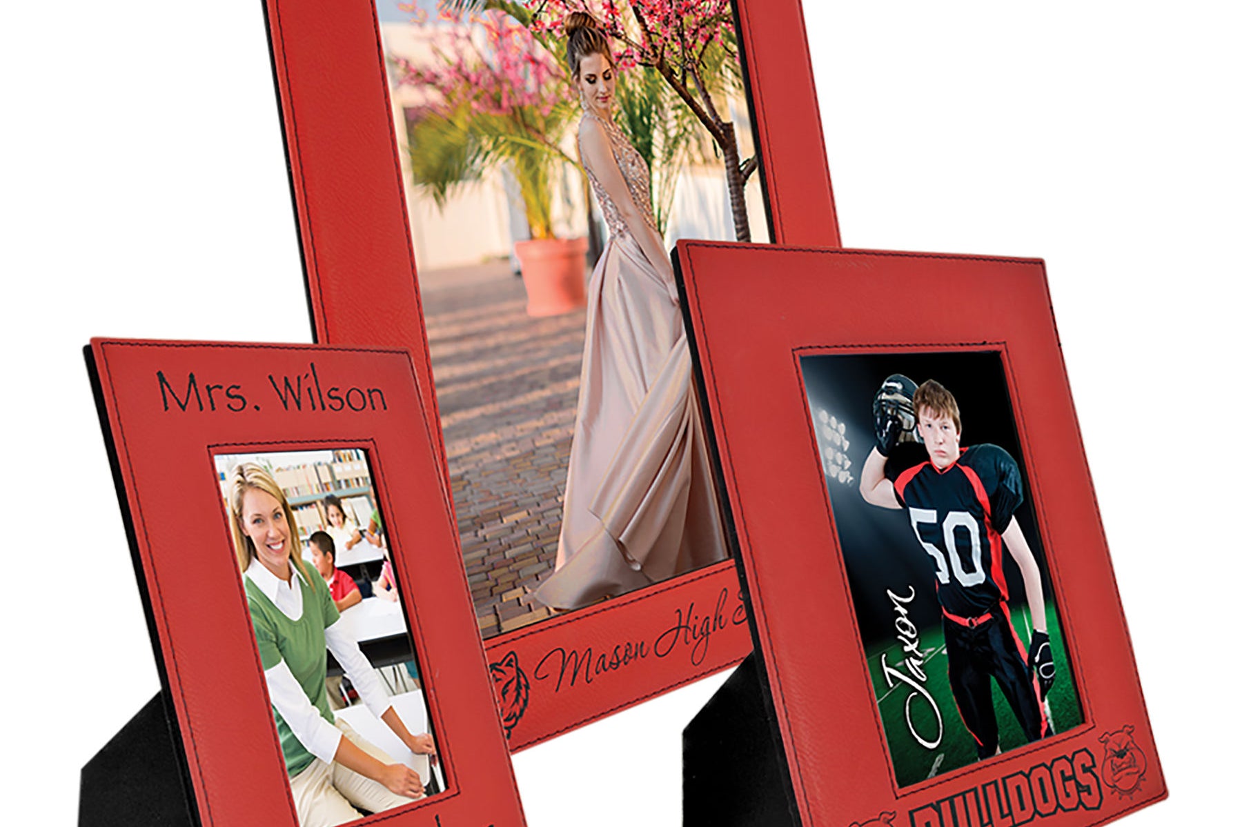 Leatherette Photo Frames - Standard Series Black Acid Apparel