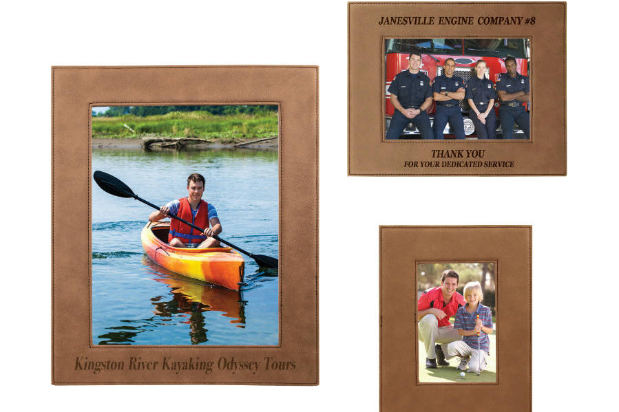 Leatherette Photo Frames - Standard Series Black Acid Apparel