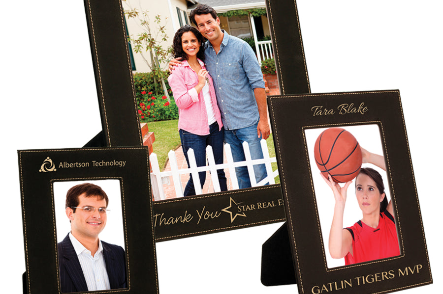 Leatherette Photo Frames - Standard Series Black Acid Apparel