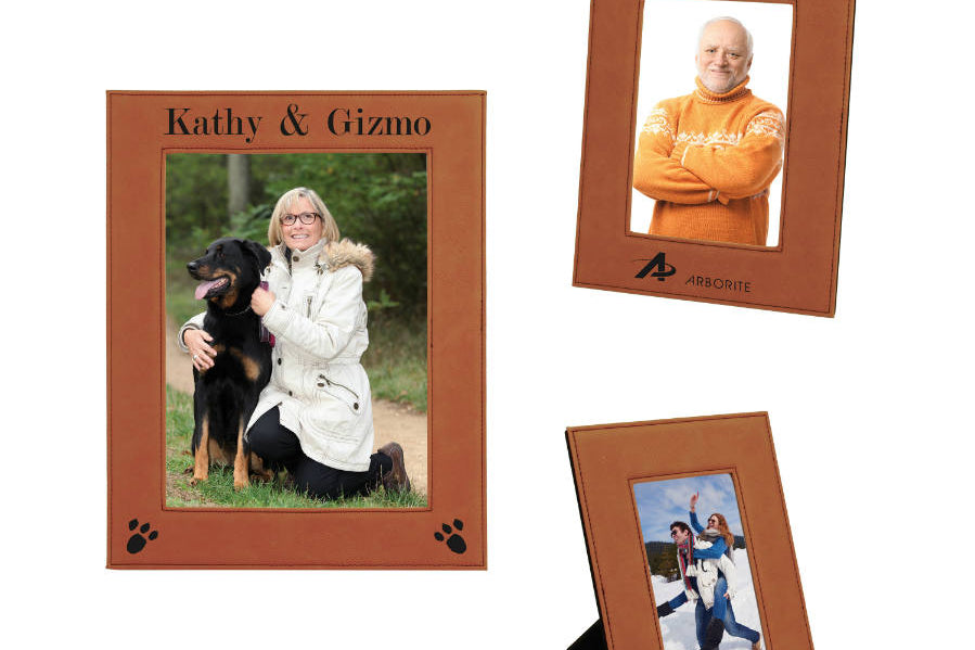 Leatherette Photo Frames - Standard Series Black Acid Apparel