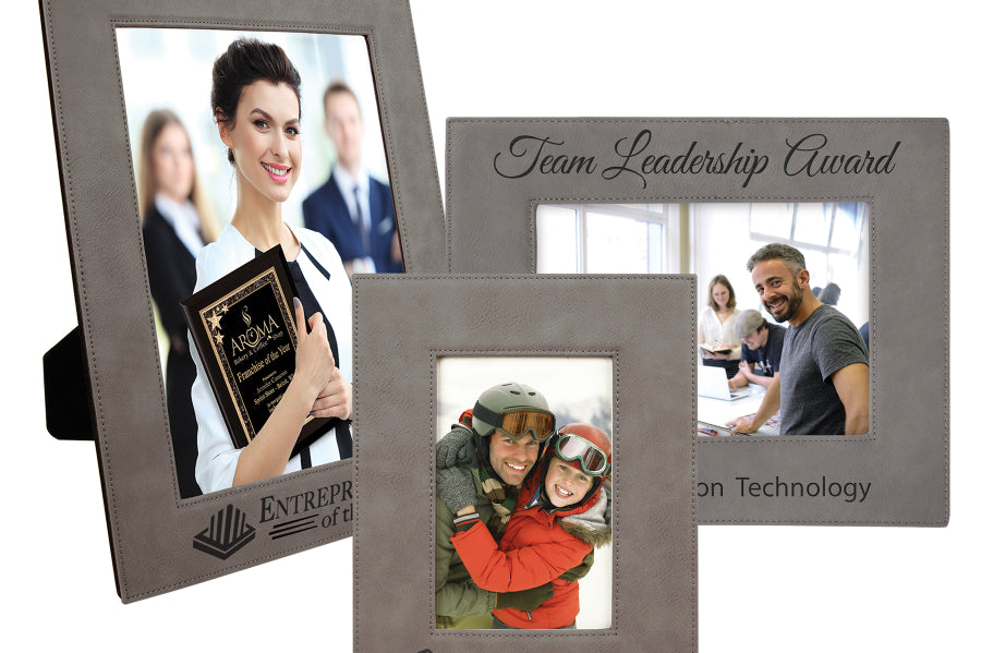 Leatherette Photo Frames - Standard Series Black Acid Apparel