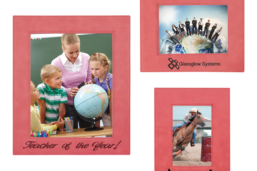 Leatherette Photo Frames - Standard Series Black Acid Apparel