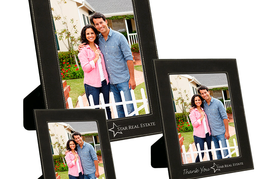 Leatherette Photo Frames - Standard Series Black Acid Apparel