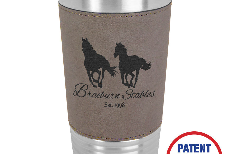 Polar Camel Tumblers with Accent Grip Black Acid Apparel