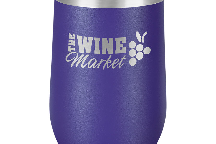 Polar Camel Stemless Wine Tumblers - L Series Black Acid Apparel