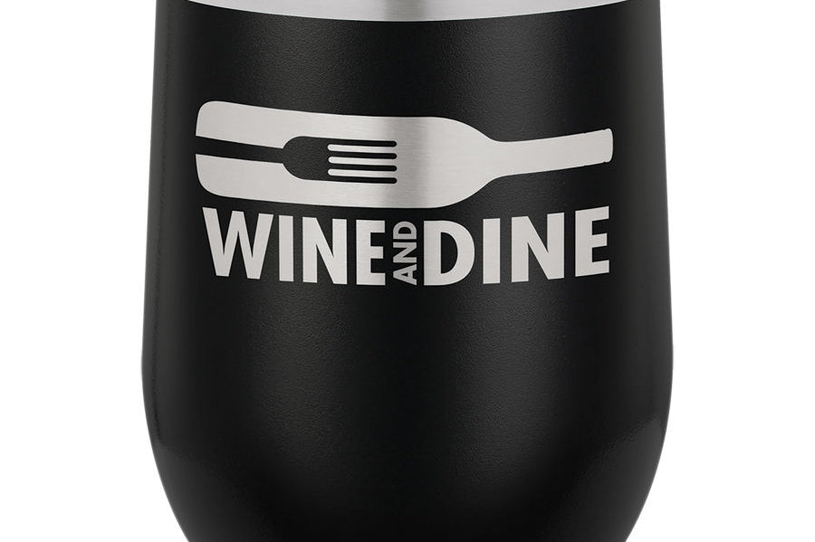 Polar Camel Stemless Wine Tumblers - L Series Black Acid Apparel