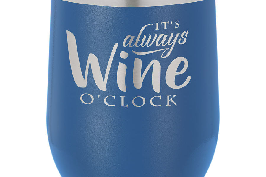 Polar Camel Stemless Wine Tumblers - L Series Black Acid Apparel