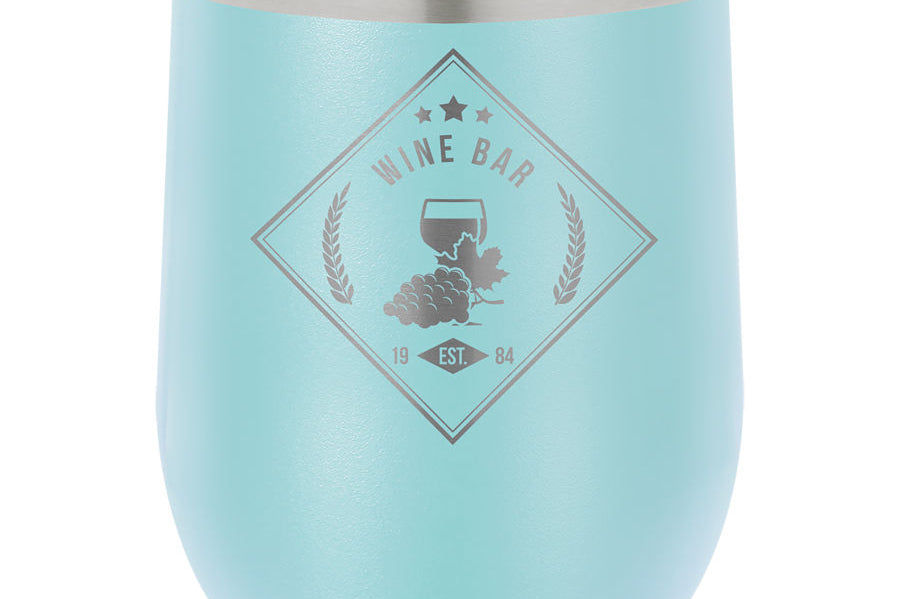 Polar Camel Stemless Wine Tumblers - L Series Black Acid Apparel