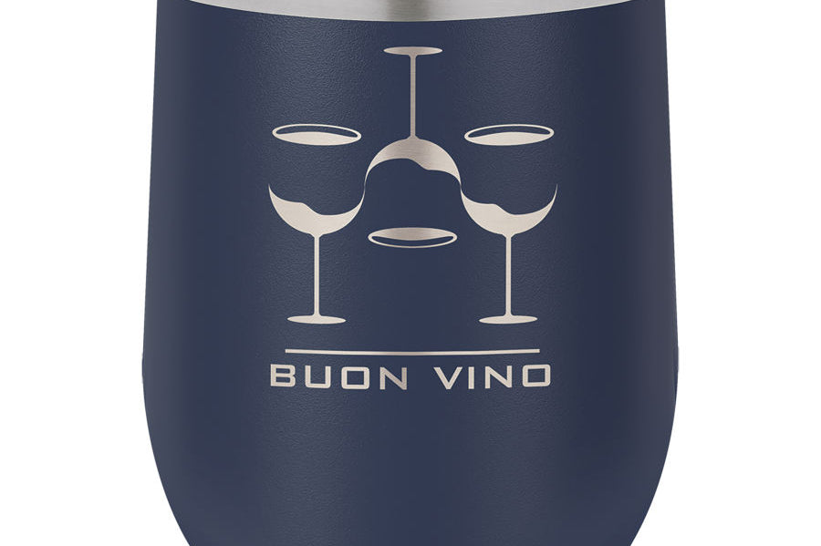 Polar Camel Stemless Wine Tumblers - L Series Black Acid Apparel