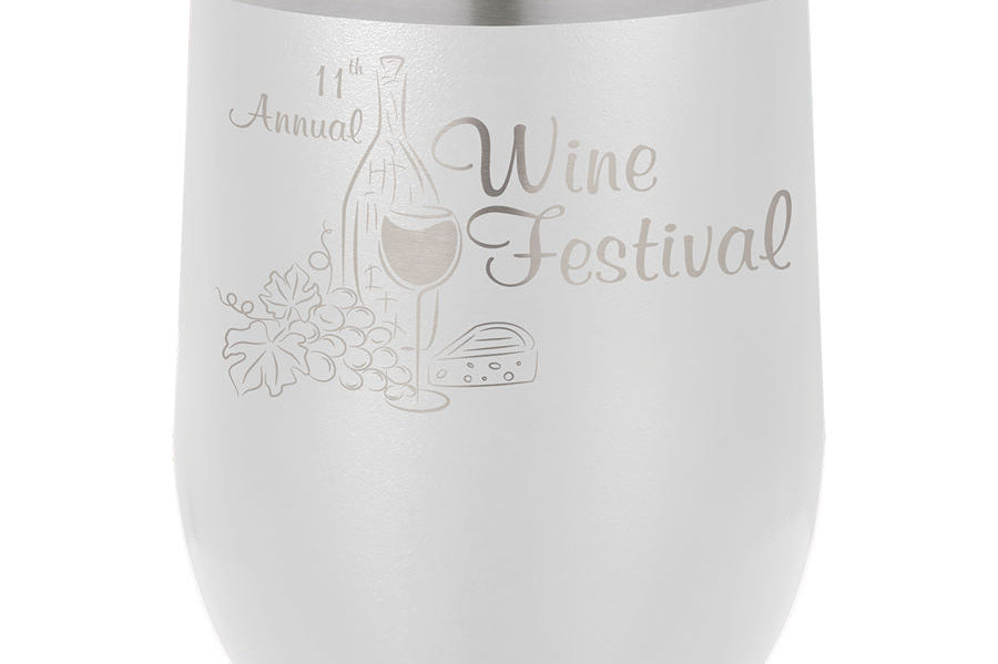 Polar Camel Stemless Wine Tumblers - L Series Black Acid Apparel