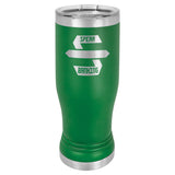 Polar Camel Pilsner Tumblers - L Series Black Acid Apparel