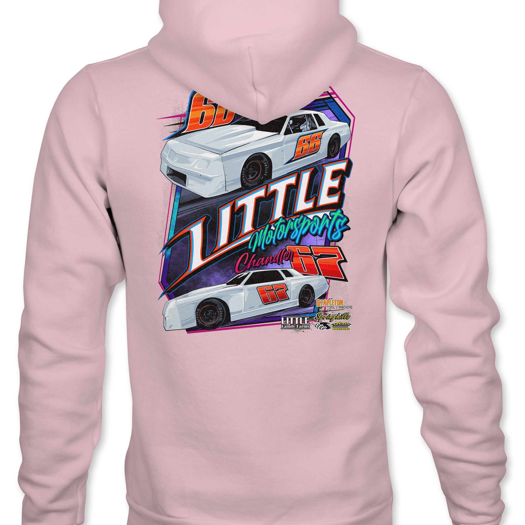 Little Motorsports Hoodies Black Acid Apparel