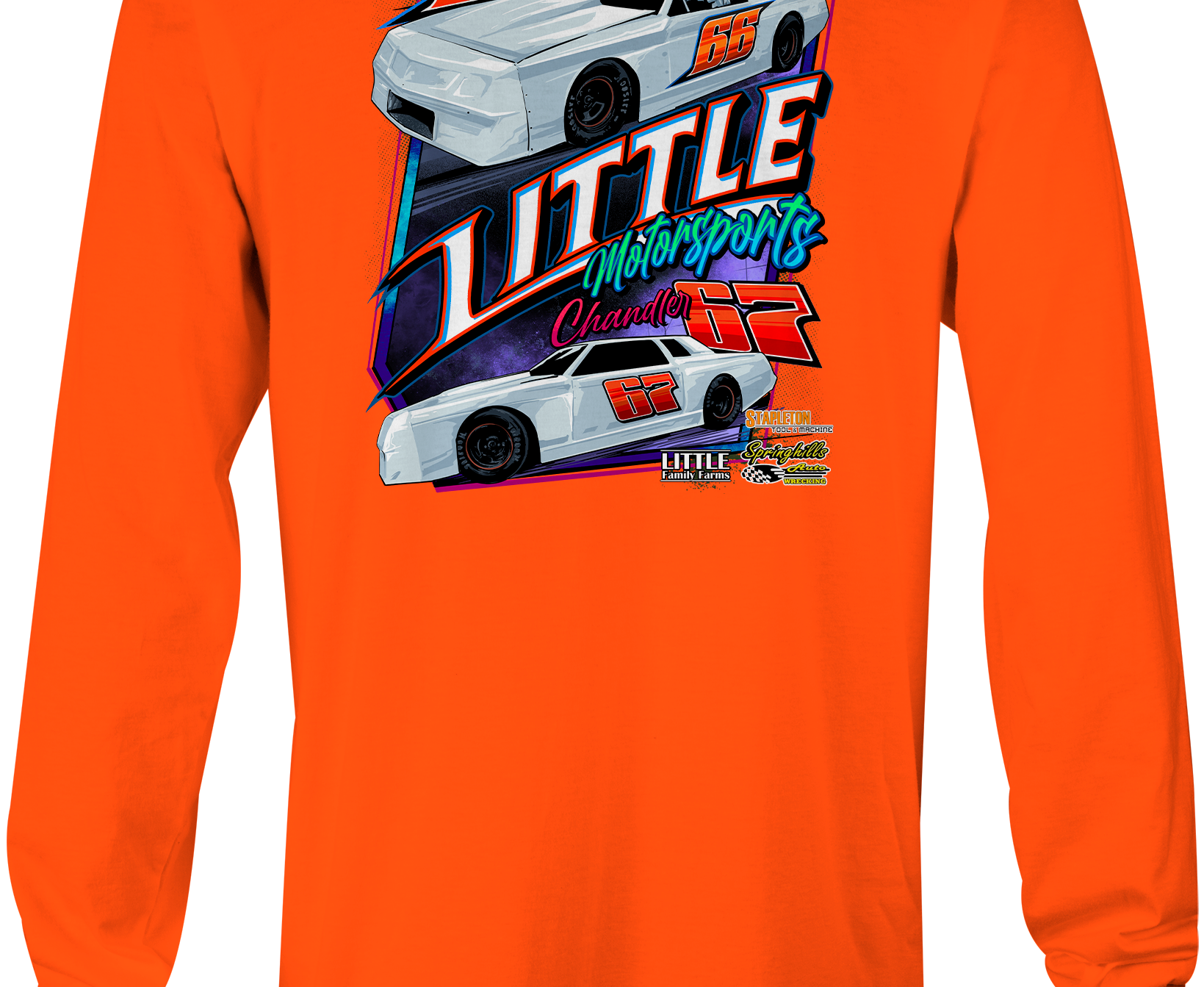 Little Motorsports Long Sleeves Black Acid Apparel