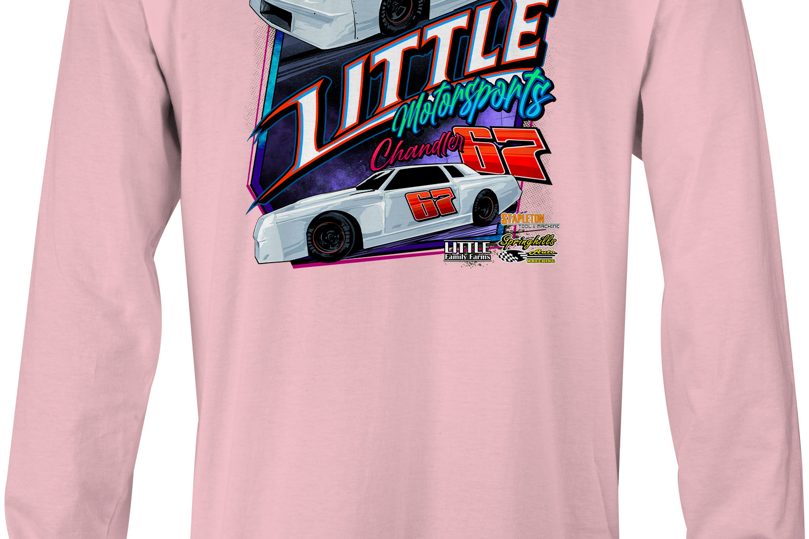 Little Motorsports Long Sleeves Black Acid Apparel
