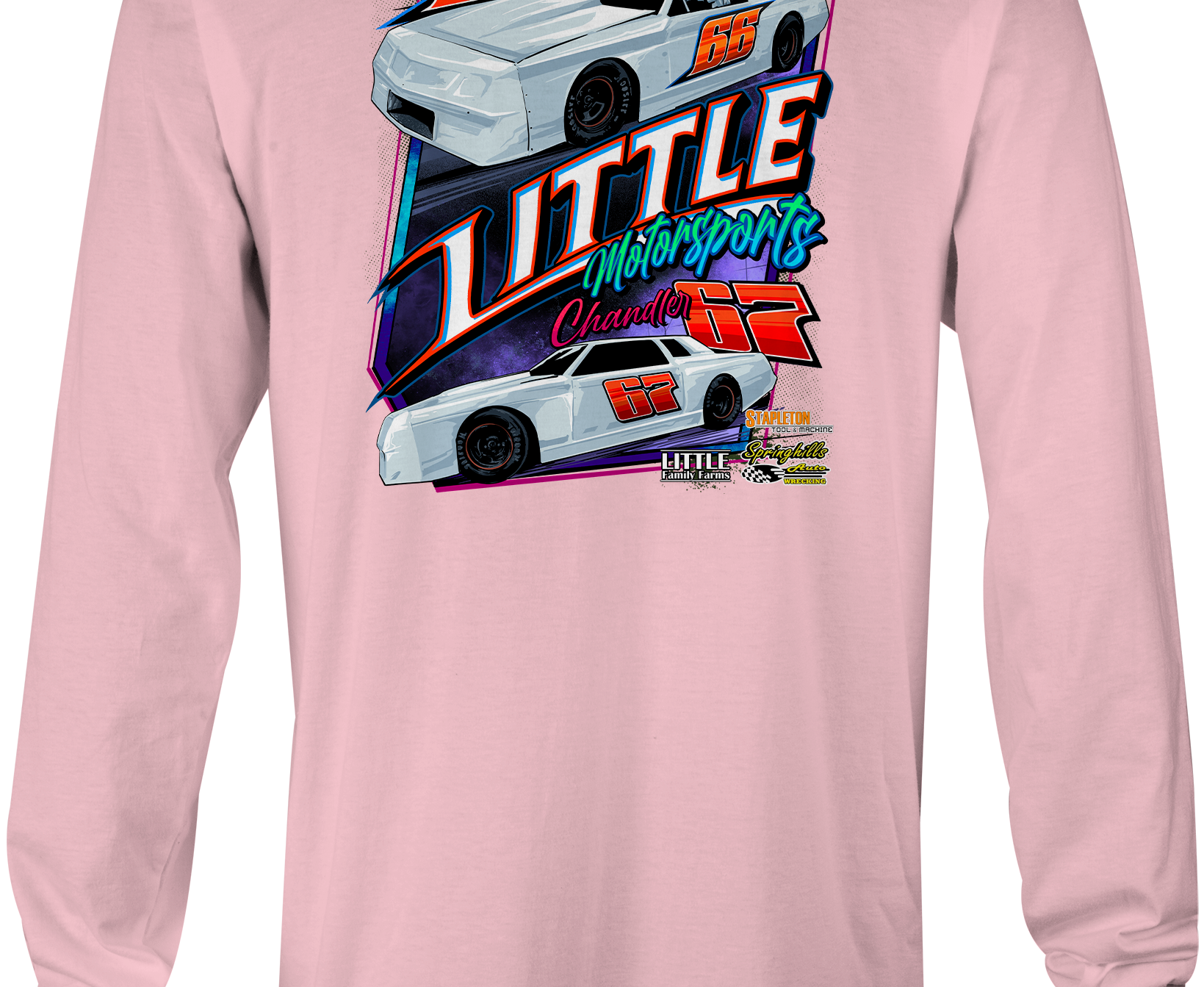 Little Motorsports Long Sleeves Black Acid Apparel