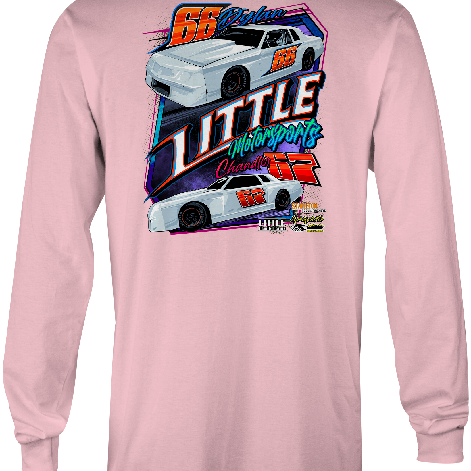 Little Motorsports Long Sleeves Black Acid Apparel