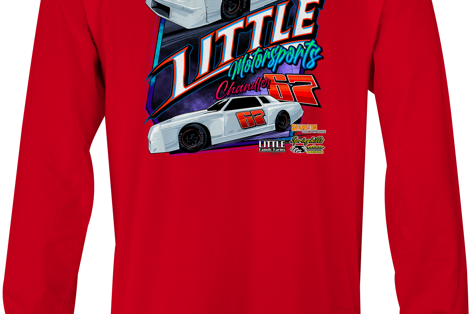 Little Motorsports Long Sleeves Black Acid Apparel