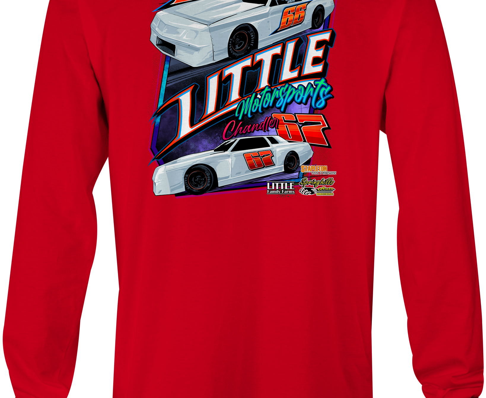 Little Motorsports Long Sleeves Black Acid Apparel