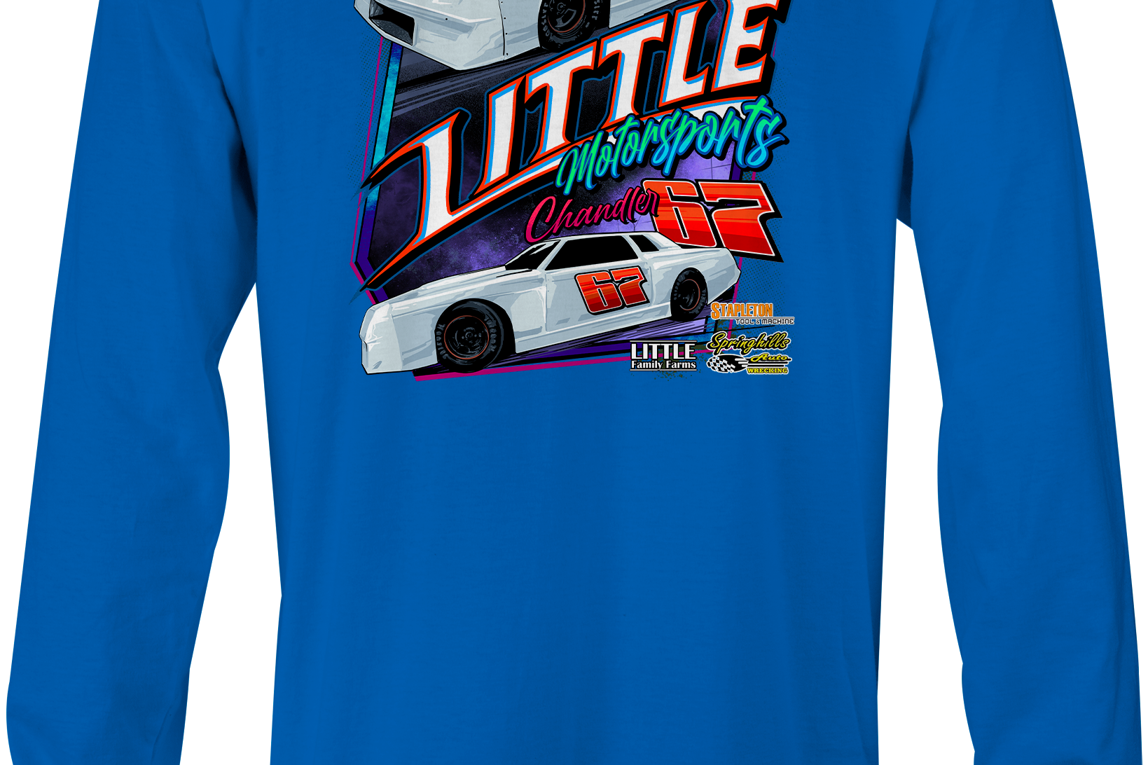 Little Motorsports Long Sleeves Black Acid Apparel