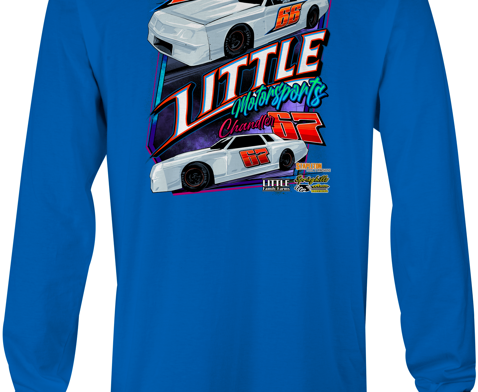 Little Motorsports Long Sleeves Black Acid Apparel