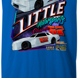 Little Motorsports Tank Tops Black Acid Apparel