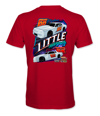 Little Motorsports T-Shirts Black Acid Apparel