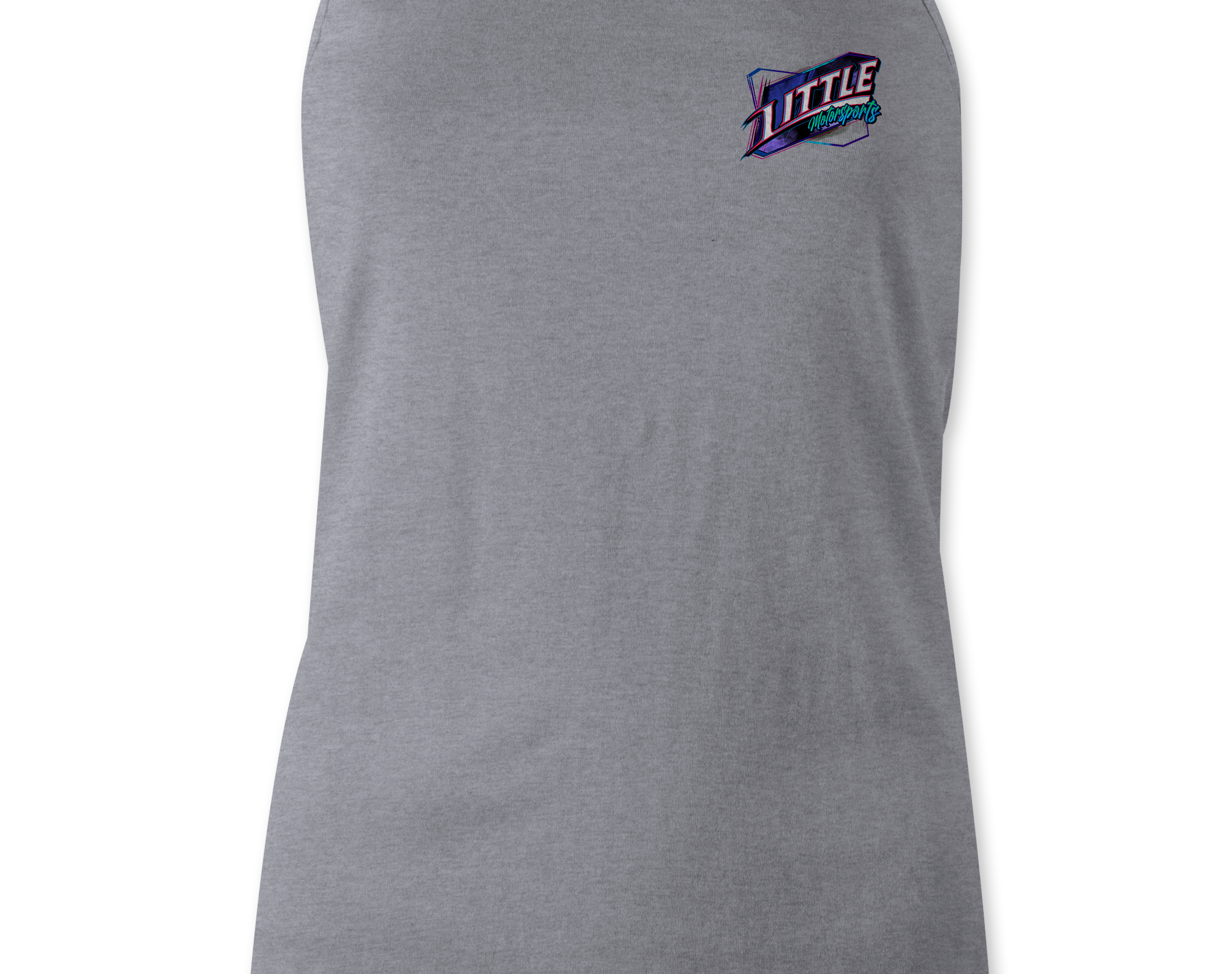 Little Motorsports Tank Tops Black Acid Apparel