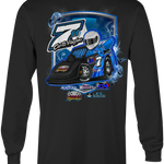 Curtis Hughes Long Sleeves Black Acid Apparel