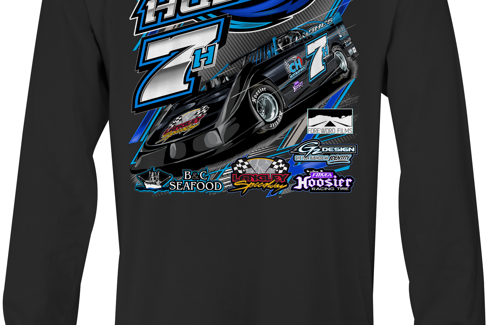 Curtis Hughes 2022 Long Sleeves Black Acid Apparel