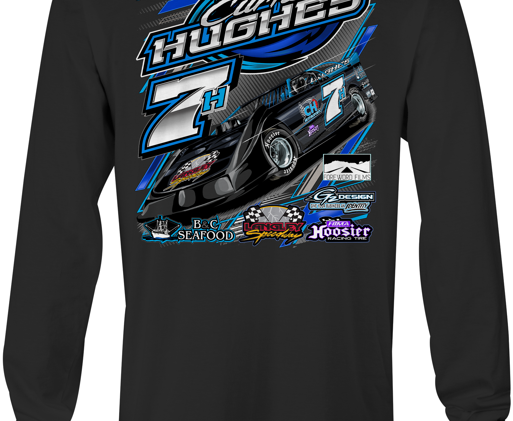 Curtis Hughes 2022 Long Sleeves Black Acid Apparel