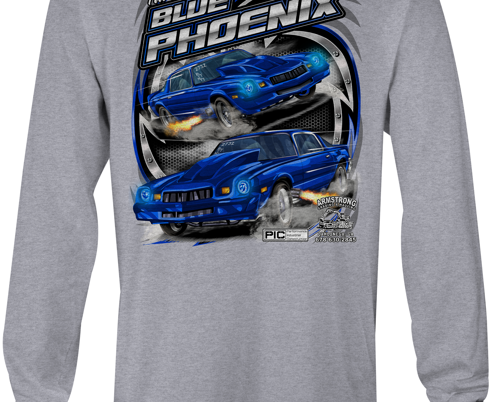 Eric Armstrong Long Sleeves Black Acid Apparel