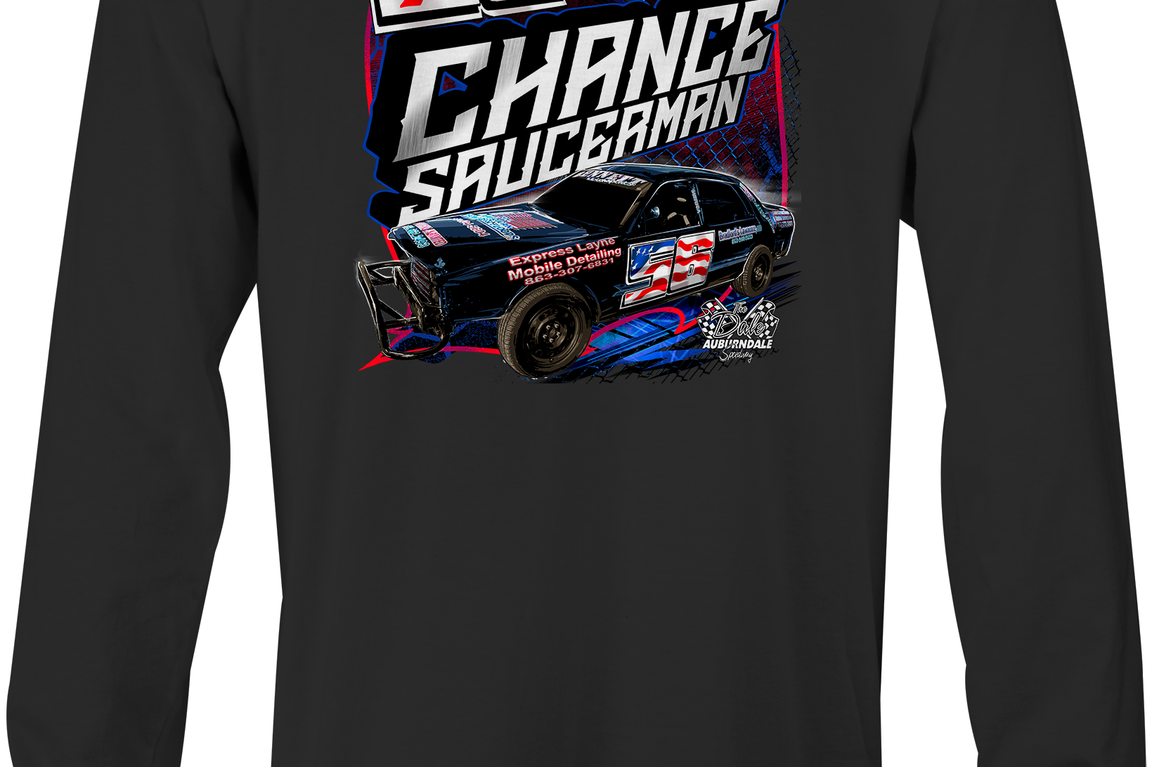 Chance Saucerman 2023 Long Sleeves Black Acid Apparel