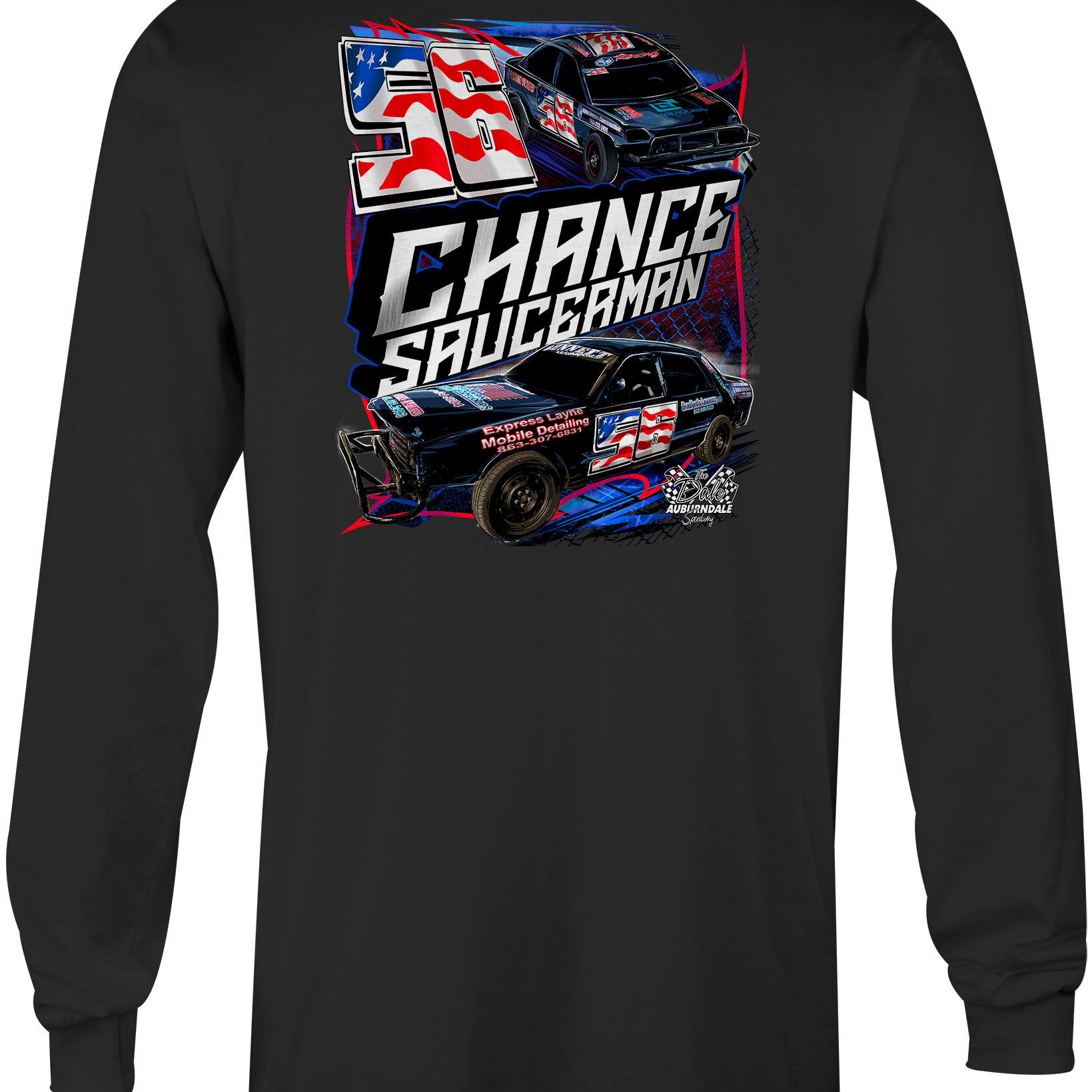 Chance Saucerman 2023 Long Sleeves Black Acid Apparel