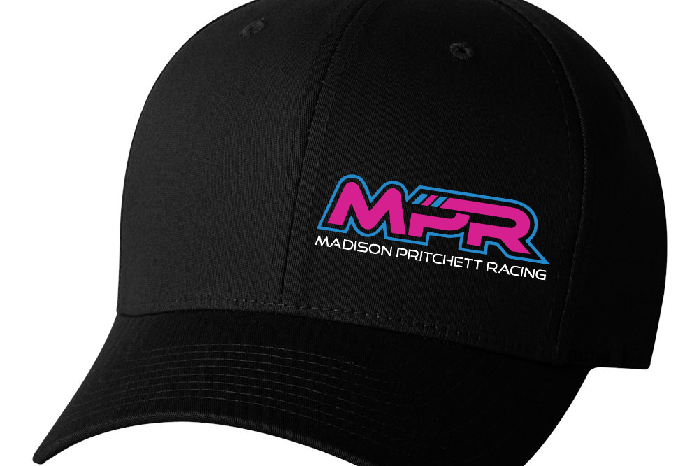 Madison Pritchett Racing 2023 Hats Black Acid Apparel