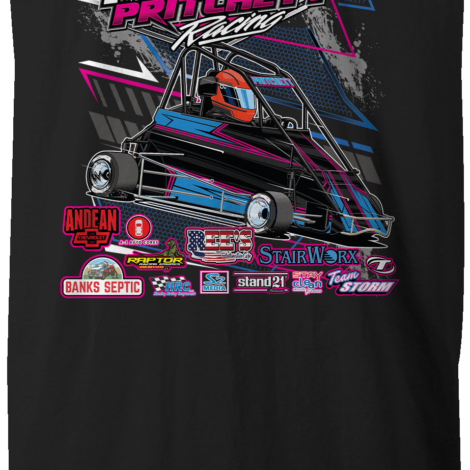 Madison Pritchett Racing 2023 Tank Tops Black Acid Apparel