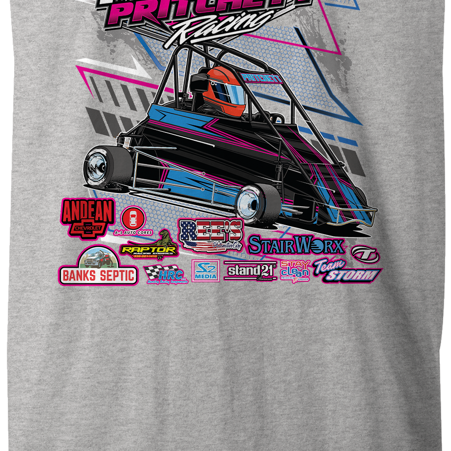 Madison Pritchett Racing 2023 Tank Tops Black Acid Apparel