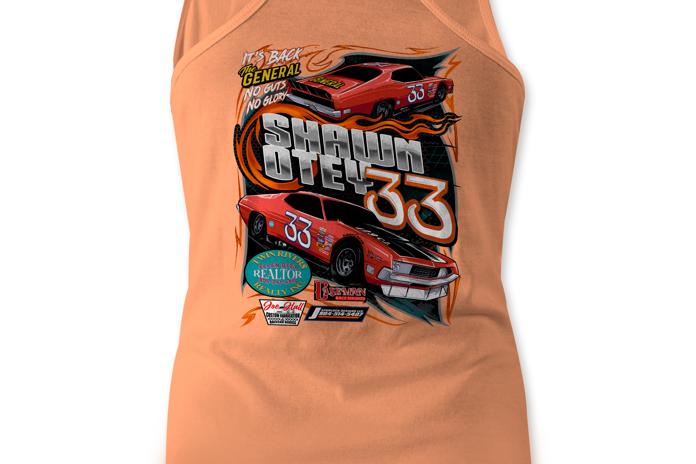 Shawn Otey Tank Tops Black Acid Apparel