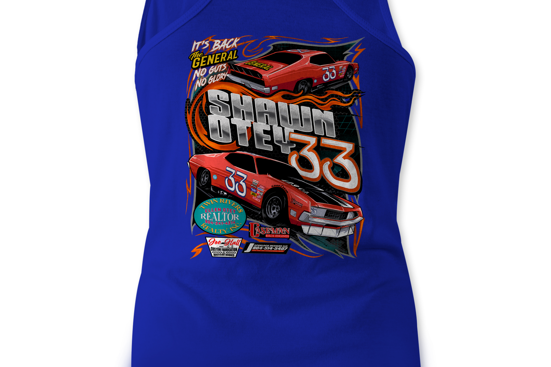Shawn Otey Tank Tops Black Acid Apparel
