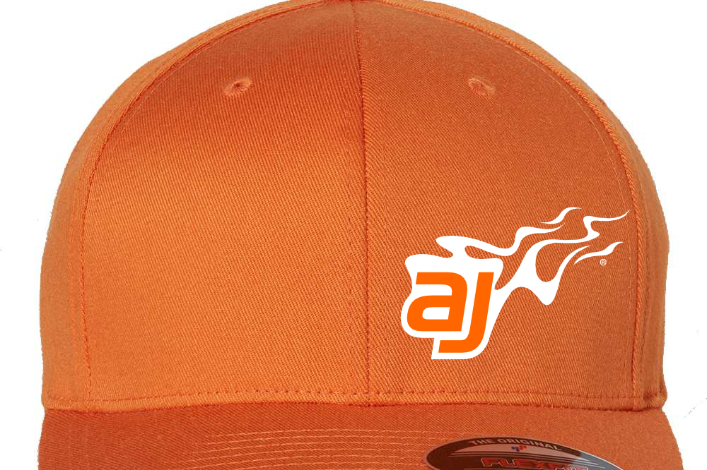 AJ Allmendinger Flexfit Hats Black Acid Apparel