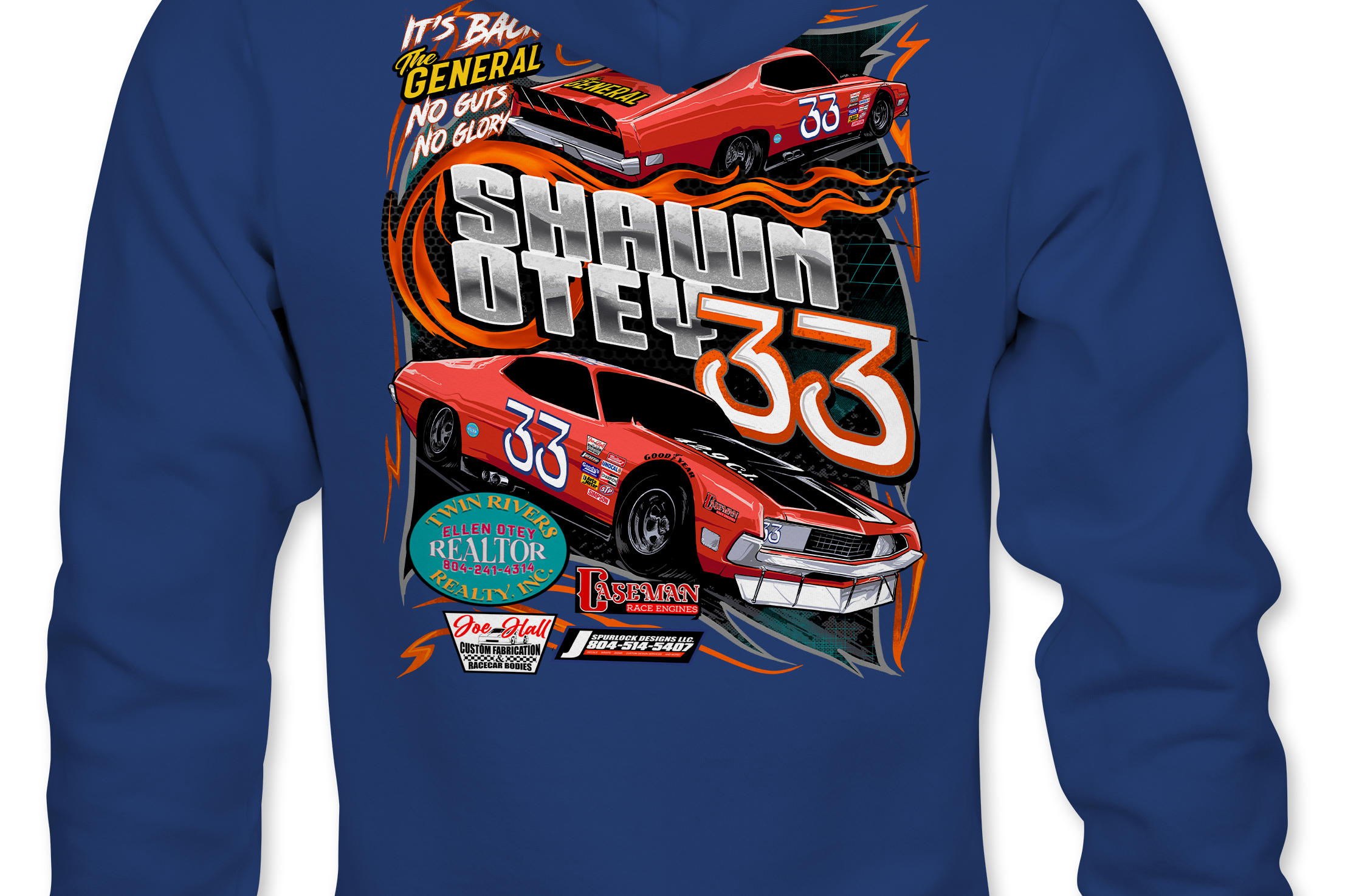 Shawn Otey Hoodies Black Acid Apparel