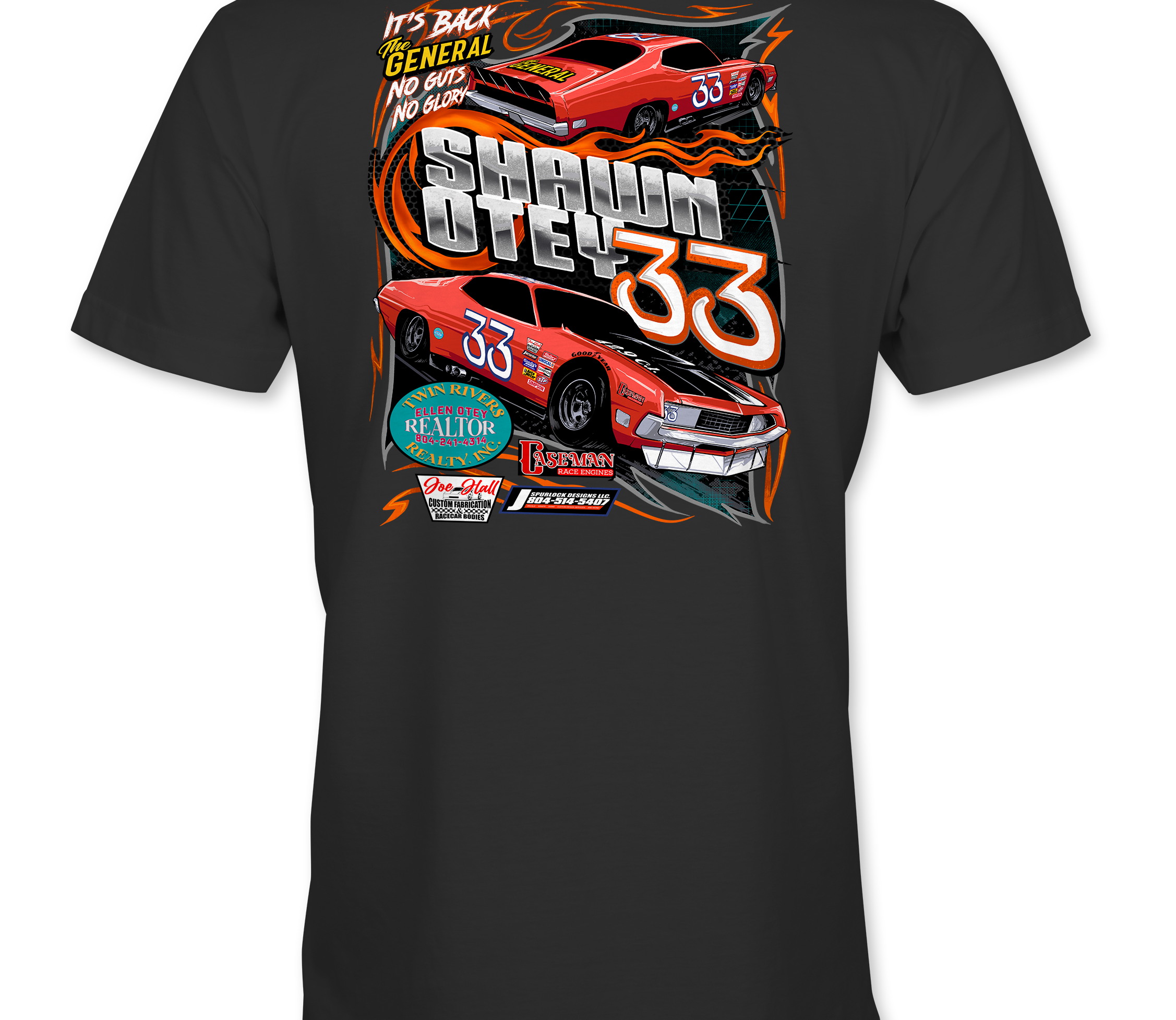 Shawn Otey T-Shirts Black Acid Apparel