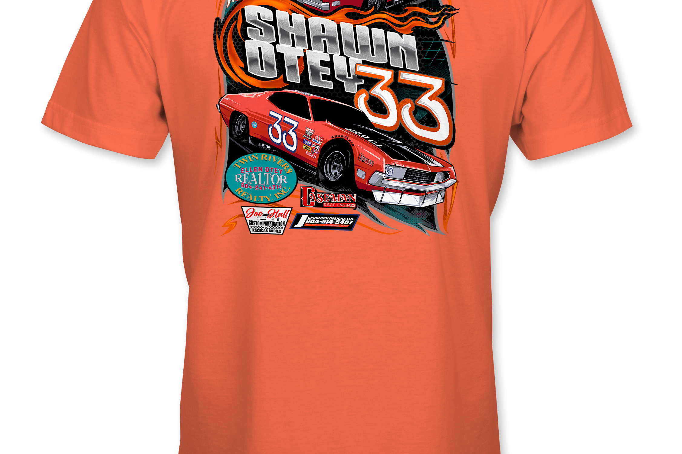 Shawn Otey T-Shirts Black Acid Apparel