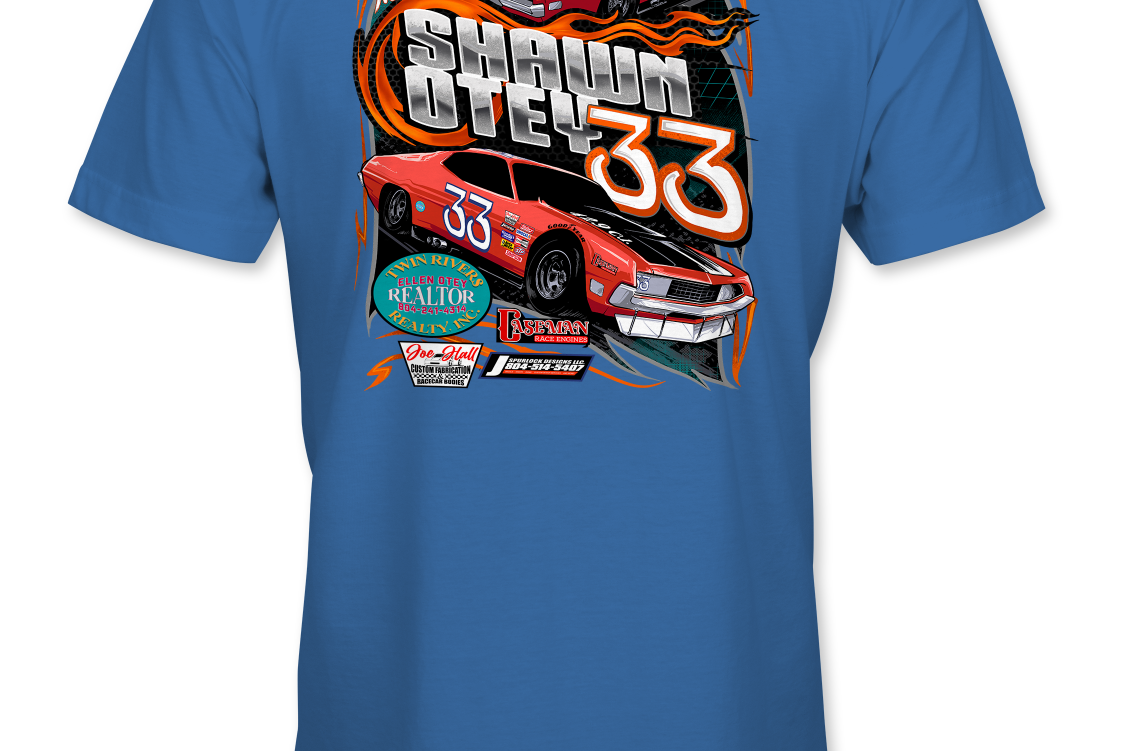 Shawn Otey T-Shirts Black Acid Apparel